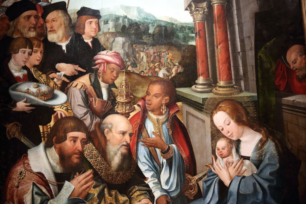 13: Adoration of the Magi, Gregorio Lopes and Jorge Leal (1521)