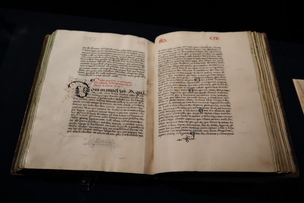 55: Peace Charter and Treaty between Afonso de Albuquerque and the King of Calicut, Parchment codex (26 February 1515)