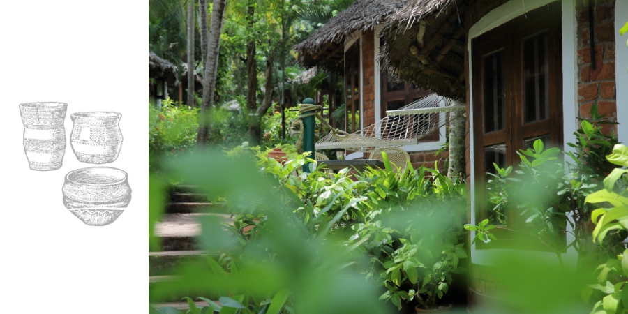 MANALTHEERAM AYURVEDA BEACH VILLAGE  -  SOMA  Drink of Gods  - 
“We have drunk Soma and become immortal; we have attained the light, the Gods discovered. Now what may foeman’s malice do to harm us? What, O Immortal, mortal man’s deception?”  (Vedas)