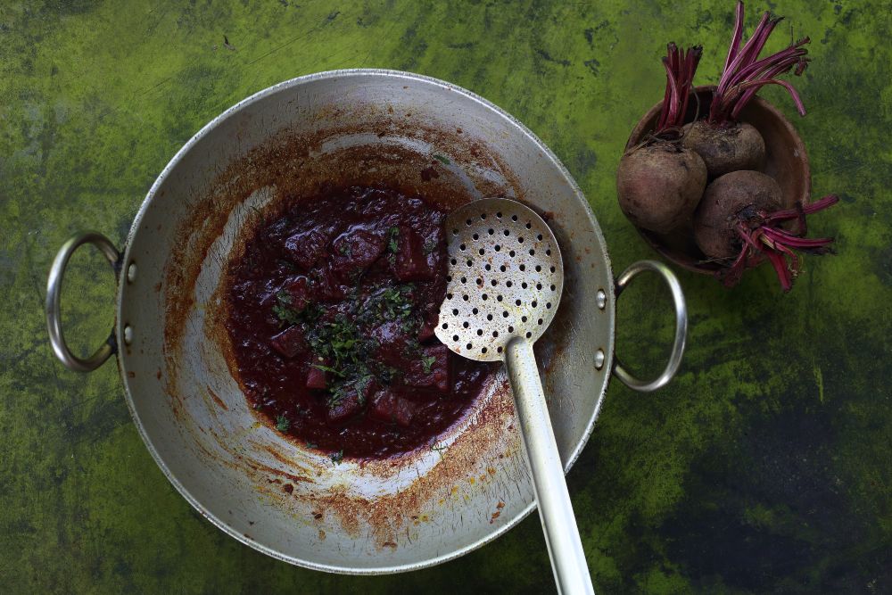 Beetroot Masala by Rajesh Sishupalan, Cliff View Ayurveda Retreat