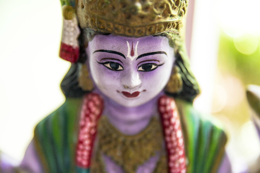 DHANVANTARI The God of Ayurveda - Dhanvan Iva Prapaasi!  - O Lord! You are like the place where water is distributed to travellers in a desert. 