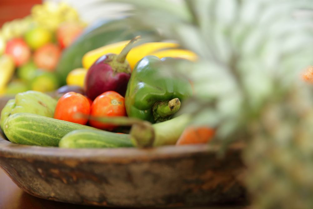 FROM A TO Z 
FRUITS & VEGETABLES IN AYURVEDA 