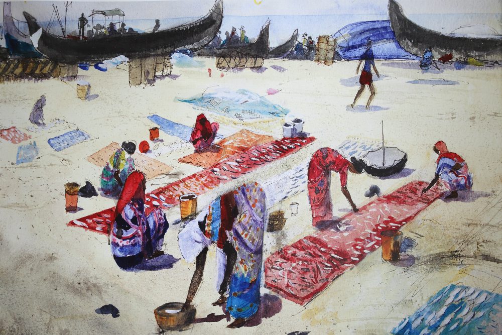 Paintings of the Malabar Coast: The Kerala Chakara, by Susan Beaulah