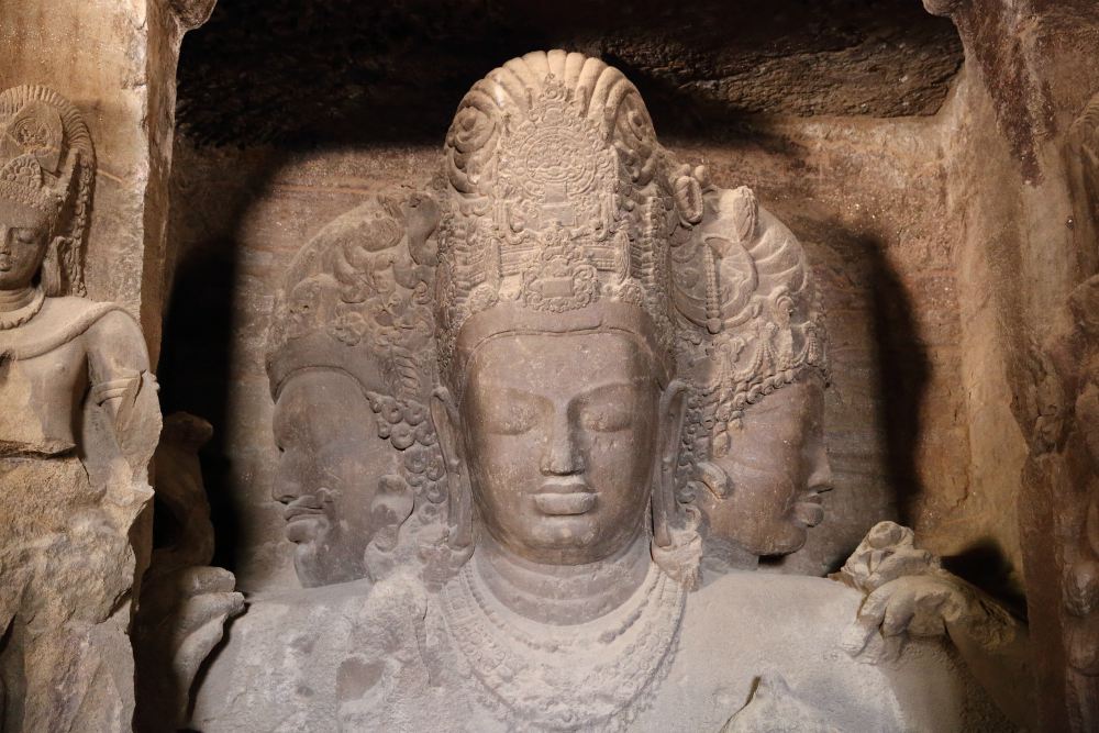 ELEPHANTA CAVESSADASHIVA TRIMURTI (4)