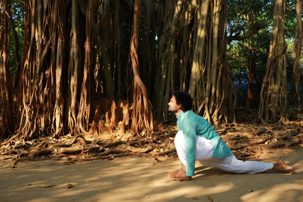 Position 04:  ASHWA SANCHALANASANA