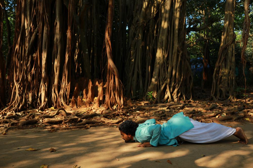 Position 06:ASHTANGA NAMASKARA