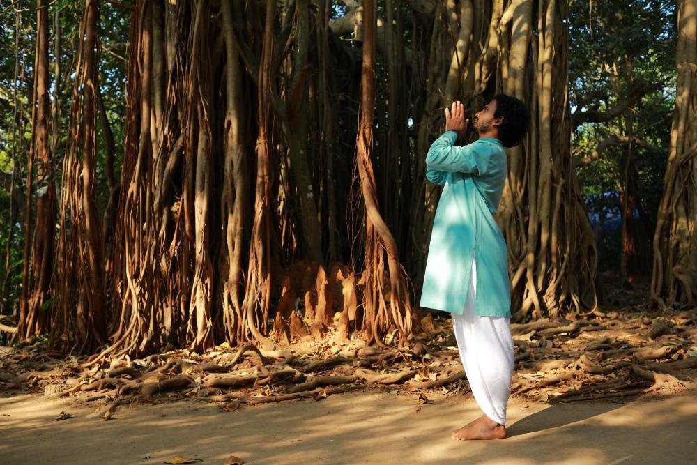 Position 01:  PRANAMASANA