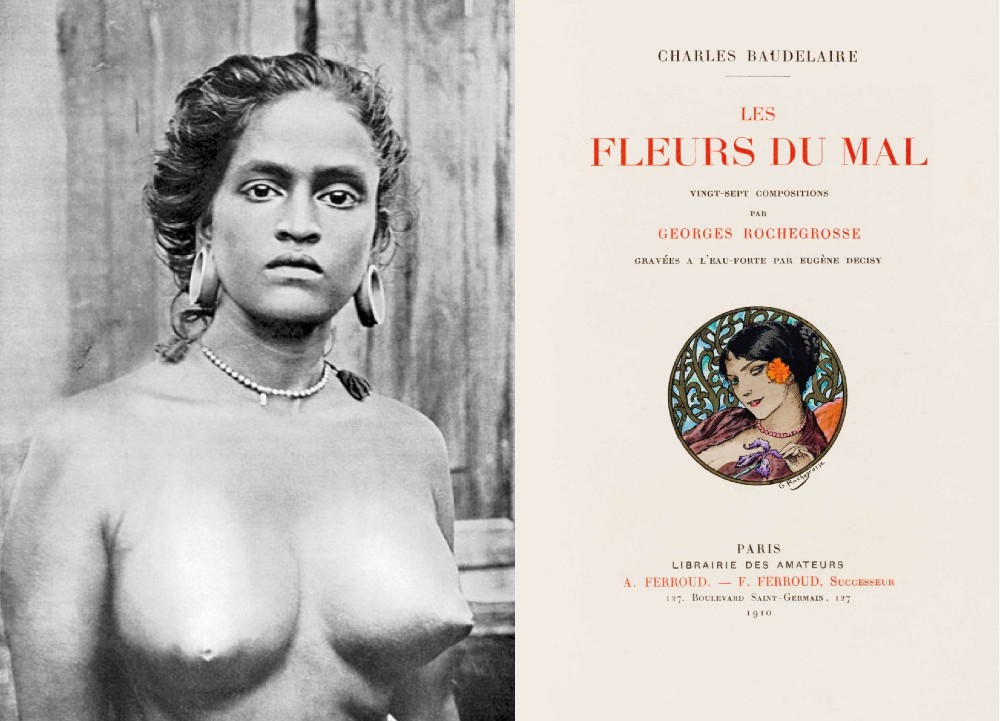 Charles Baudelaire: Les Fleurs du Mal. Illustrated by Georges Rochegrosse. Paris: A. and F. Ferroud, 1910.
