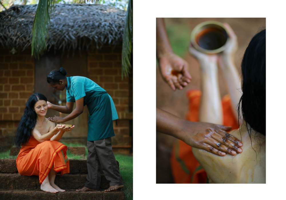 The healing opening process can be art form, meditation, yoga or treatment procedure - all is part of ayurveda. It just opens you up. It opens up all the windows which we've been closing one by one, they've all been shutting down.