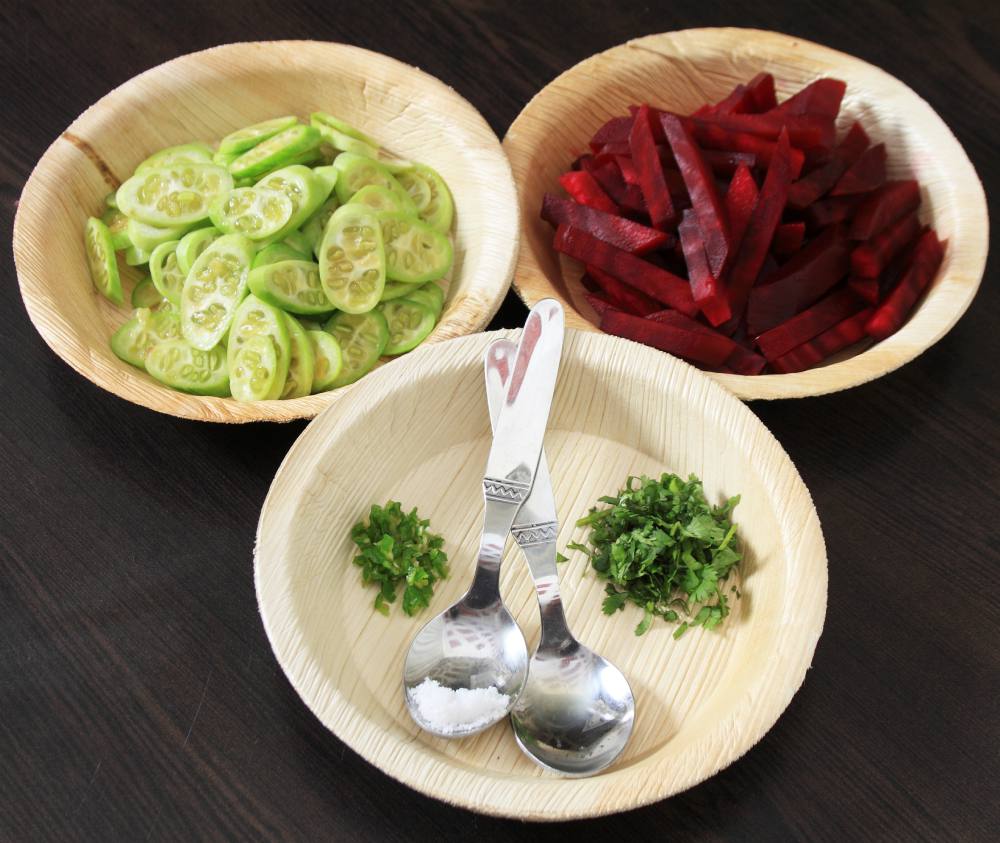 BEETROOT AND GHERKIN SALAD
