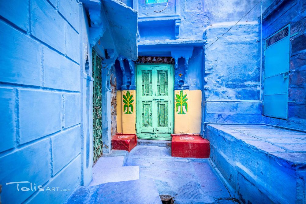 SPIRITUAL INDIA BY TOLISART: JODHPUR - The Blue City