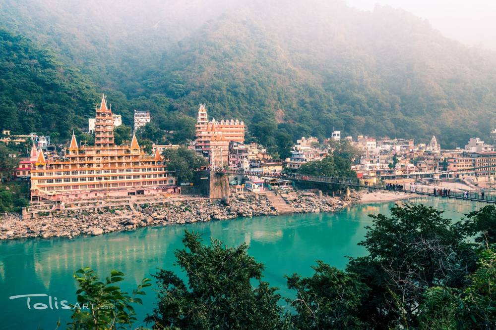 SPIRITUAL INDIA BY TOLISART: RISHIKESH - Breath Of Himalayas