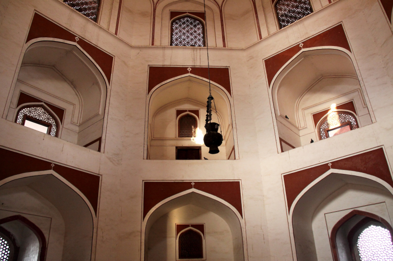 HUMAYUN TOMB - “A mind not to be changed by place or time. The mind is its own place, and in itself, can make a heav’n of hell, a hell of heav’n.”  (John Milton, Paradise Lost)